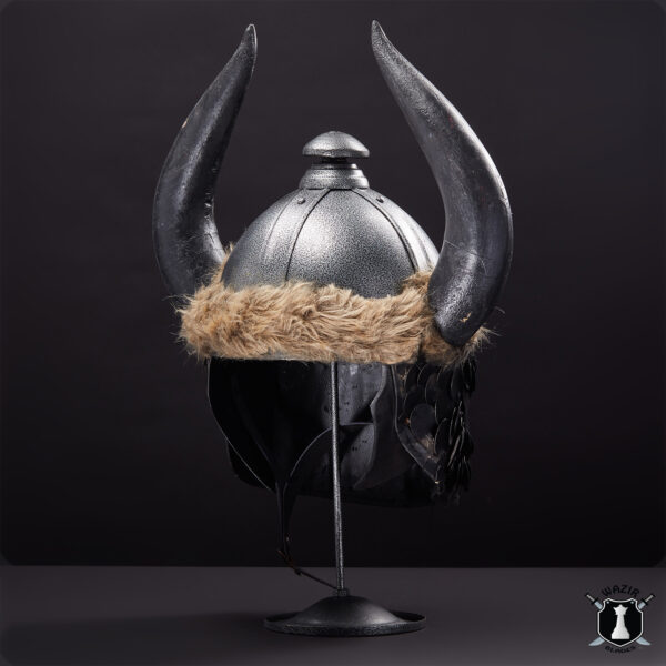 Conan The Barbarian Helmet with Barbarian Horn Wearable Armor Helmets - Image 2