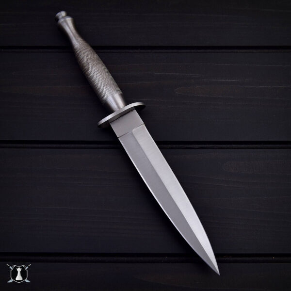 Custom Handmade Commando Dagger Knife with FREE Leather Sheath - Image 4