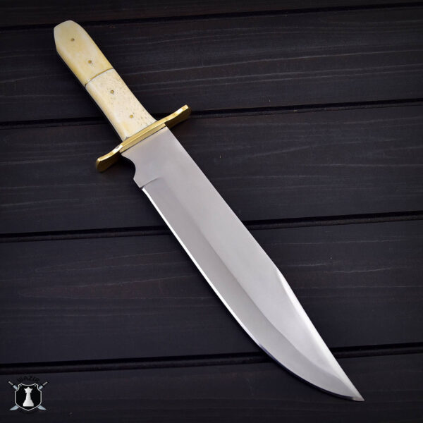 Handmade Kentucky Bowie Knife for Hunting with FREE Leather Sheath - Image 3