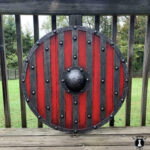 Medieval Shield King Bj?rn Ironside Battle Worn Viking Shield