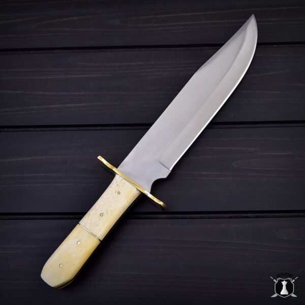 Handmade Kentucky Bowie Knife for Hunting with FREE Leather Sheath - Image 4