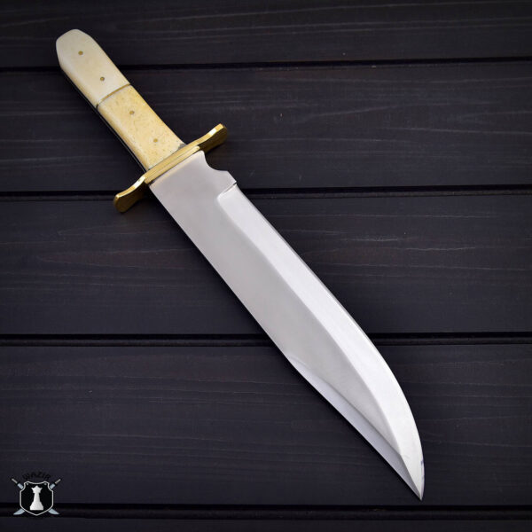 Handmade Kentucky Bowie Knife for Hunting with FREE Leather Sheath - Image 2