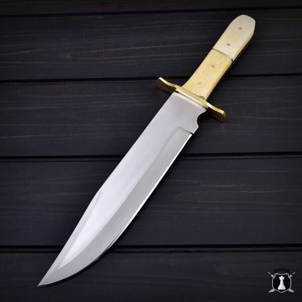 Handmade Kentucky Bowie Knife for Hunting with FREE Leather Sheath