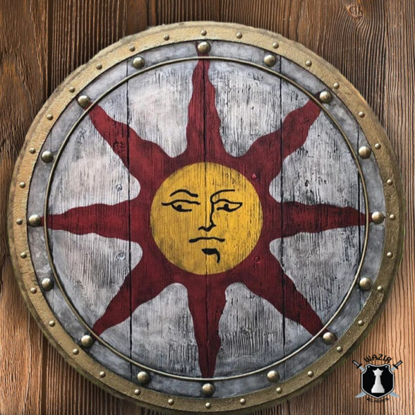 Sunlight Dark Souls Cosplay Plank Viking Shield - Image 6