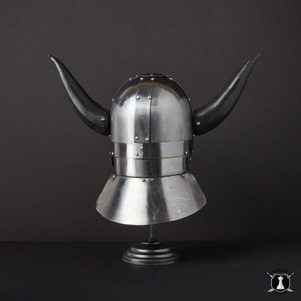 Norman Spangen Helmet Handmade Viking Helmet with Horns - Image 4