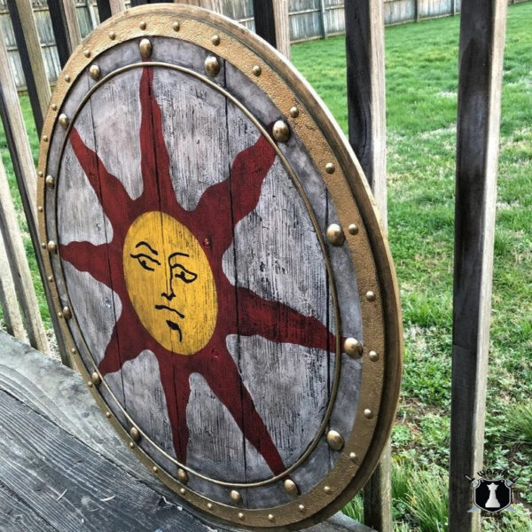 Sunlight Dark Souls Cosplay Plank Viking Shield - Image 4