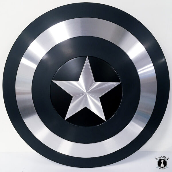 Black Captain America Shield Replica Captain America Movie Shield Cosplay