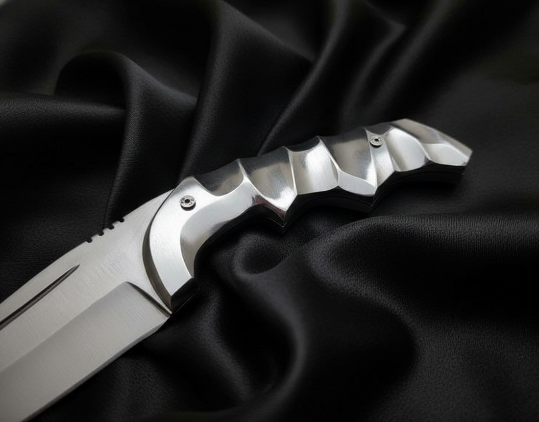 Tekken 8 Victor Chevalier’s Knives – D2 Steel Game Replica Set with Leather Sheath - Image 7