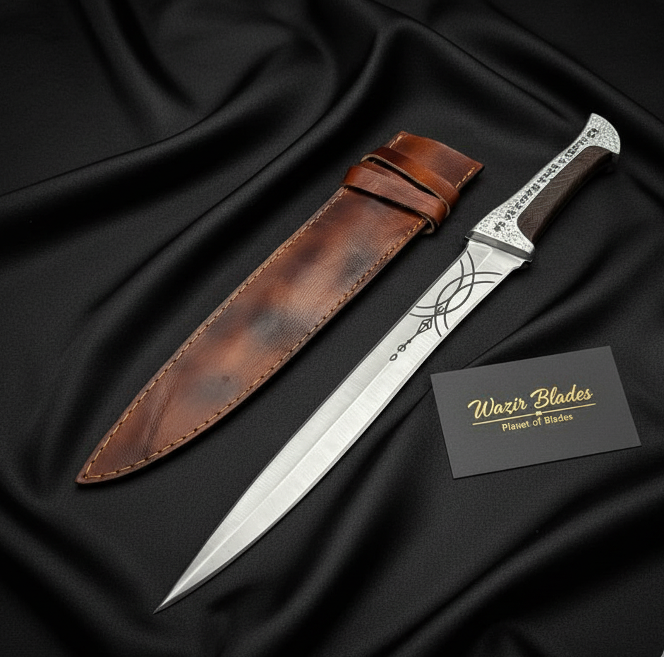 Dune Crysknife Of Paul Atreides Knife || Handmade || High Carbon Steel || With Leather Sheath - Image 7