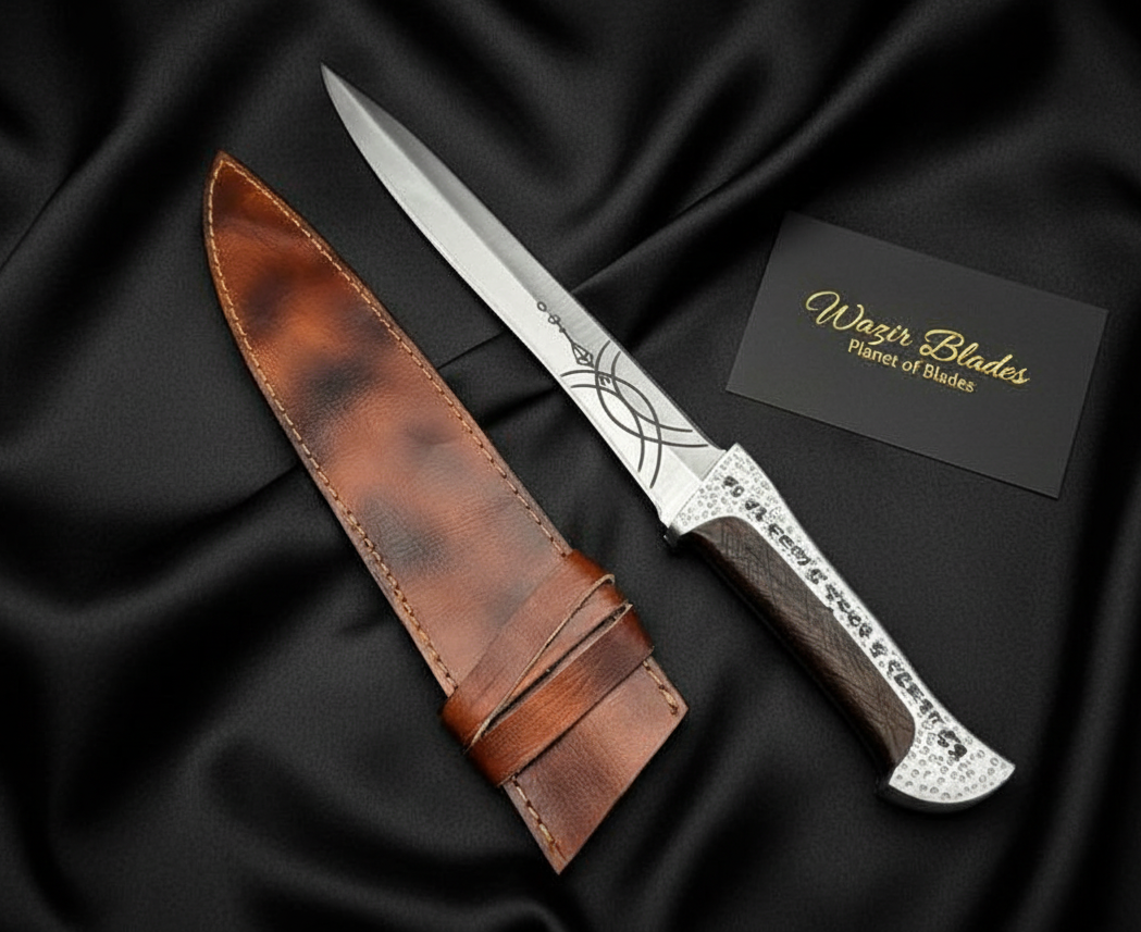 Dune Crysknife Of Paul Atreides Knife || Handmade || High Carbon Steel || With Leather Sheath - Image 2