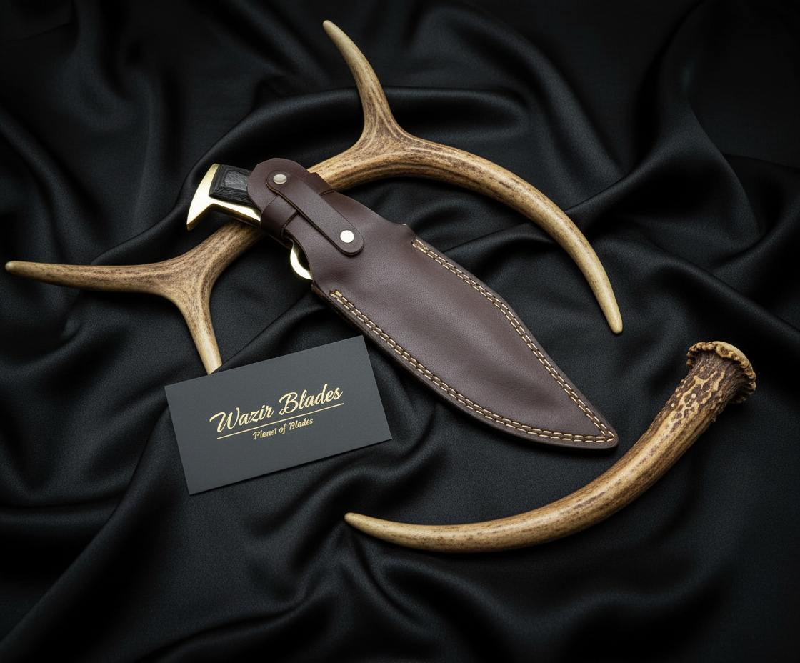 Daryl Dixon Knife || Walking Dead Replica Knife || D2 Steel With Leather Sheath - Image 10