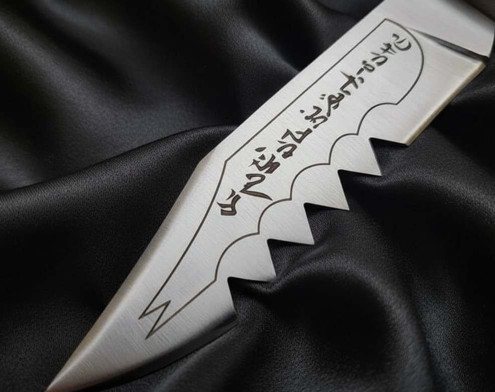 Famous Supernatural Ruby's Knife Replica: Stag Antler Handle, Leather Sheath - Image 4