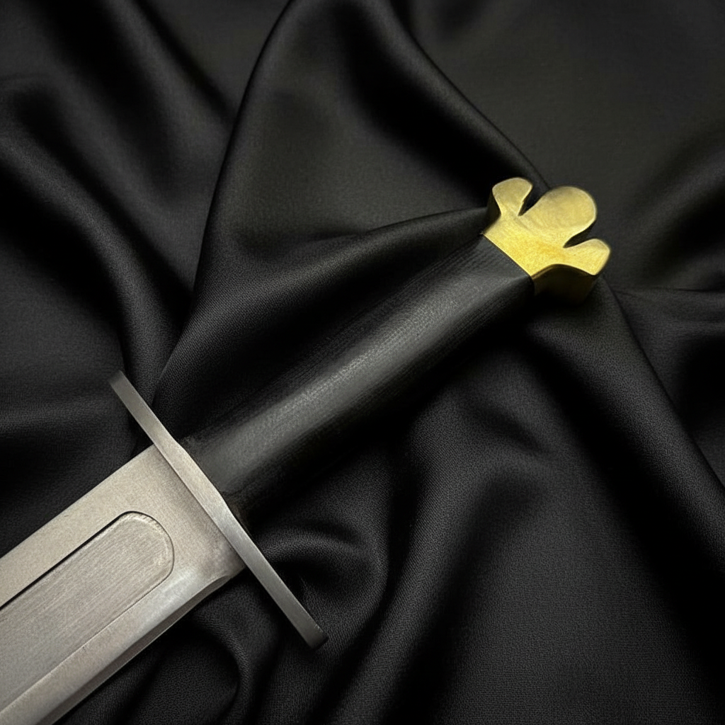 Uhtred Knife – Movie Replica Knife | The Last Kingdom Inspired | D2 Stainless Steel Blade with Micarta Handle & Leather Sheath - Image 5