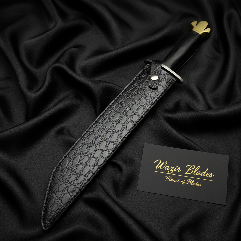 Uhtred Knife – Movie Replica Knife | The Last Kingdom Inspired | D2 Stainless Steel Blade with Micarta Handle & Leather Sheath - Image 7