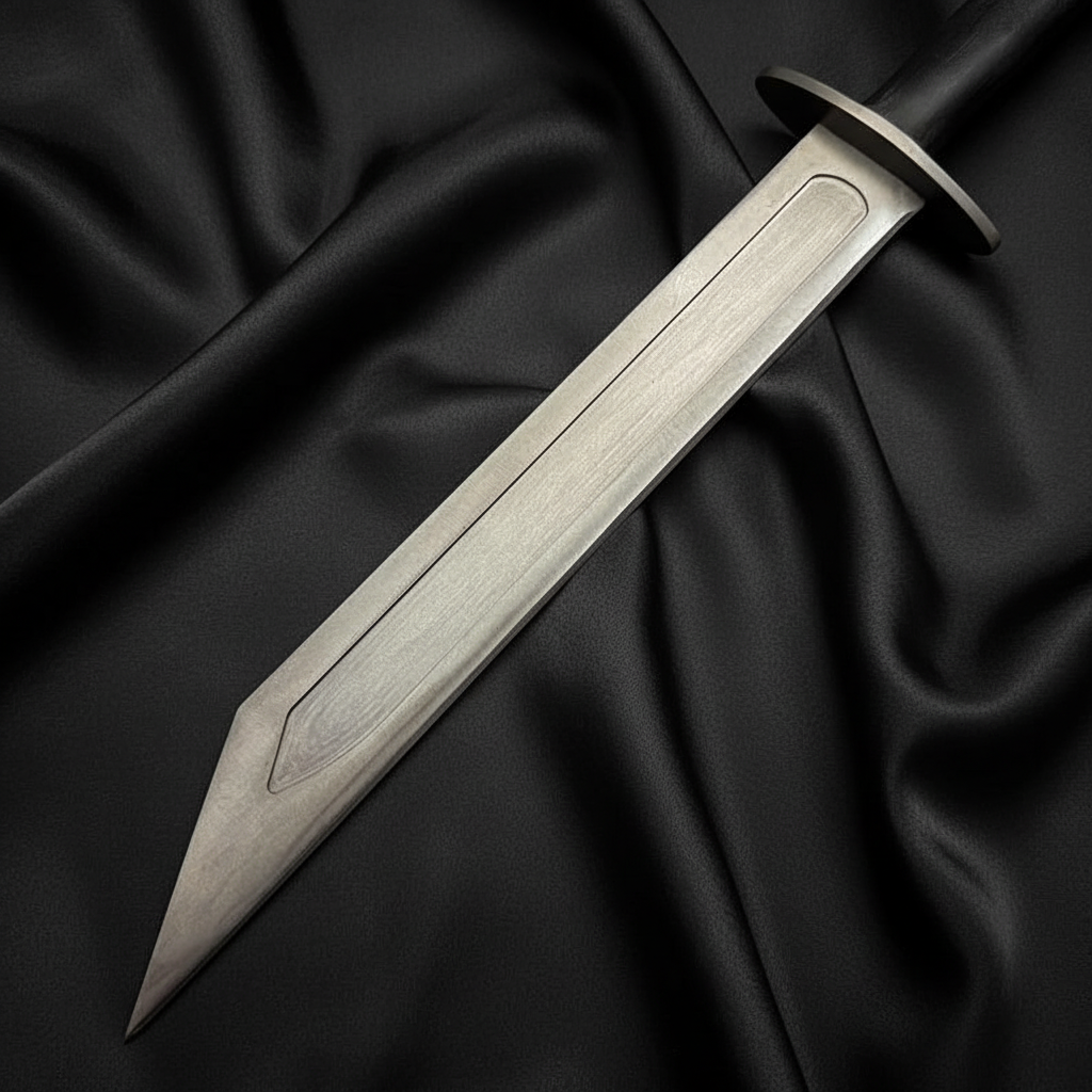 Uhtred Knife – Movie Replica Knife | The Last Kingdom Inspired | D2 Stainless Steel Blade with Micarta Handle & Leather Sheath - Image 4